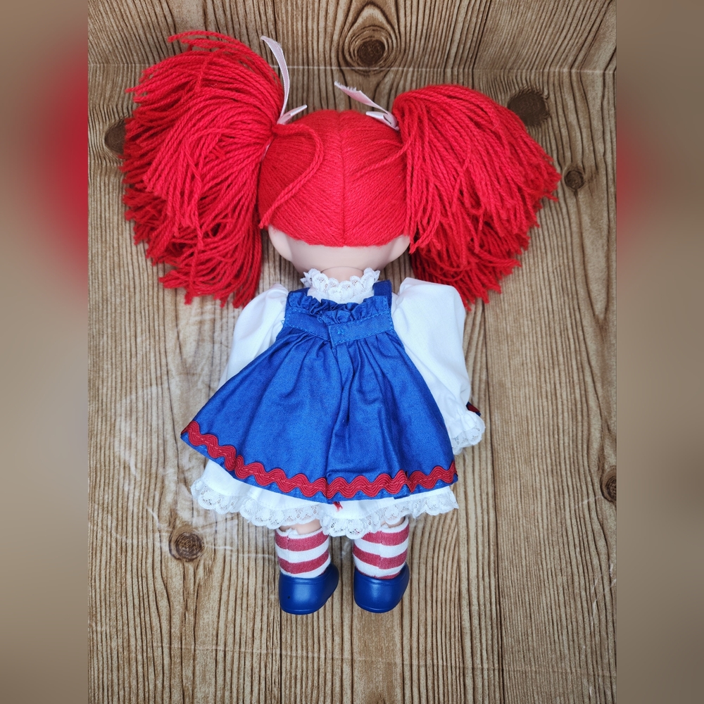 Precious Moments Y2K Vintage Collectible Moptop Mary Yarn Hair Doll - Picture 6 of 12